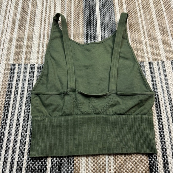 Free People Good Karma Crop High Neck Tank Size M/L Women - Picture 3 of 7